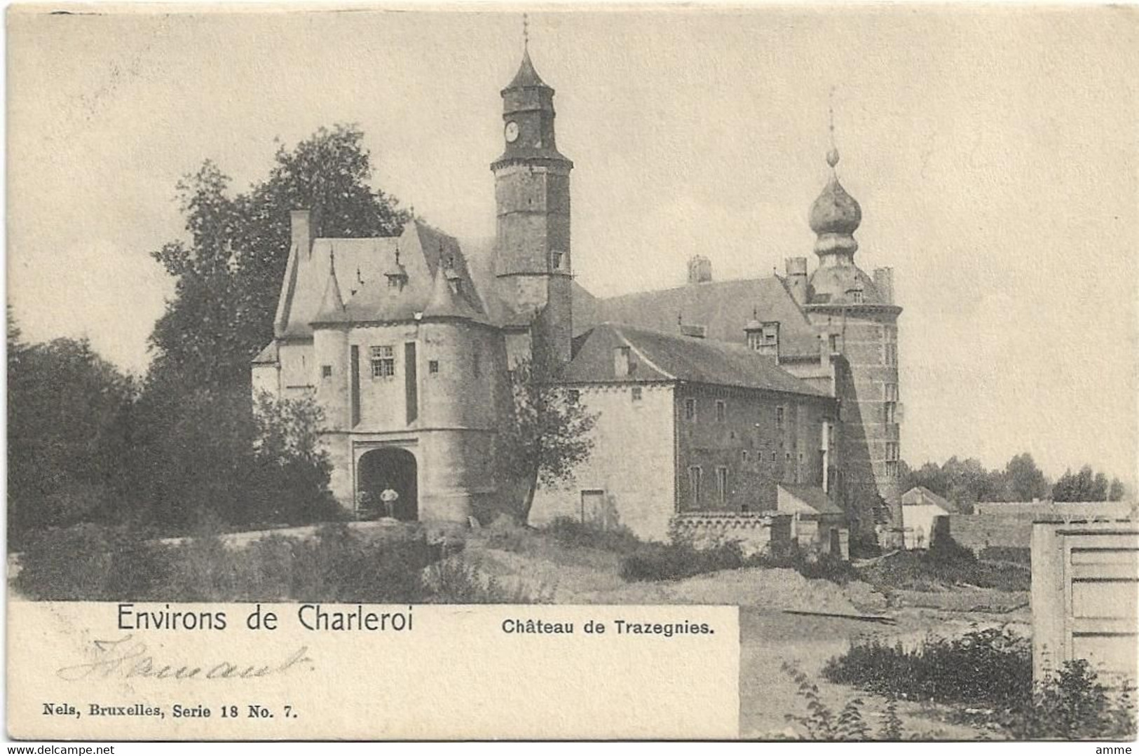 Trazegnies *  Environs De Charleroi - Château De Trazegnies   (Nels, 7) - Courcelles