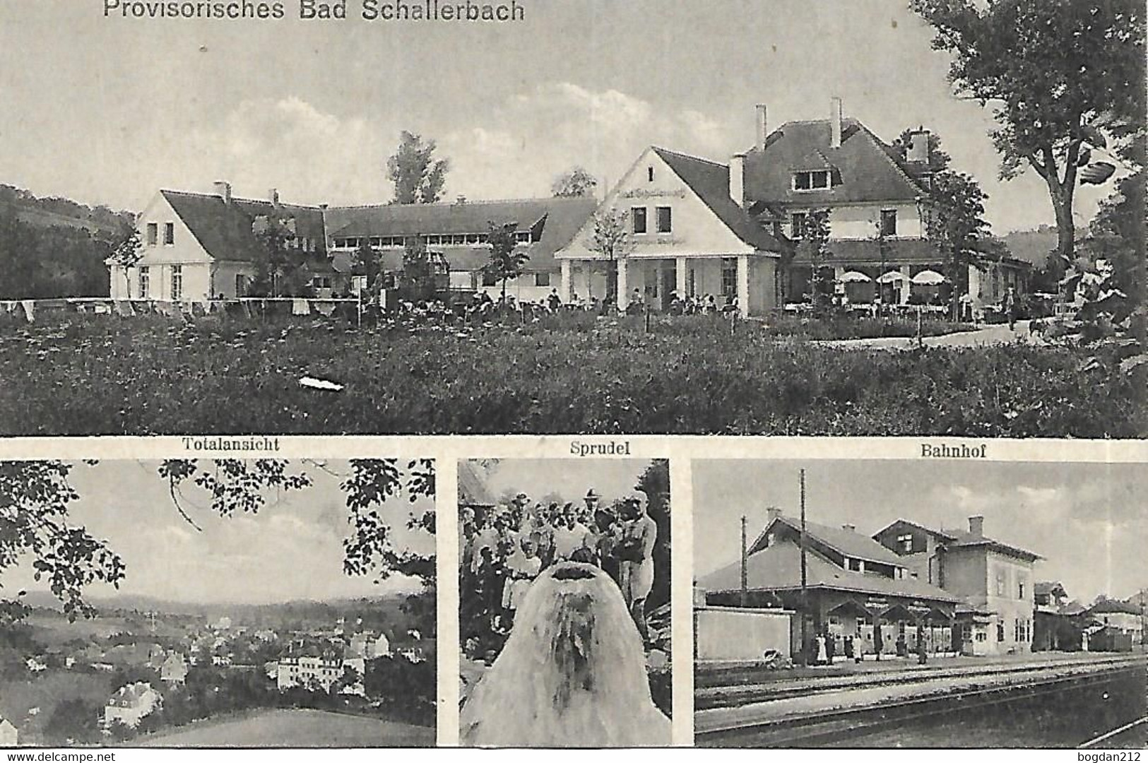 1910/30 - BAD SCHALLERBACH ,  Gute Zustand, 2 Scan - Bad Schallerbach