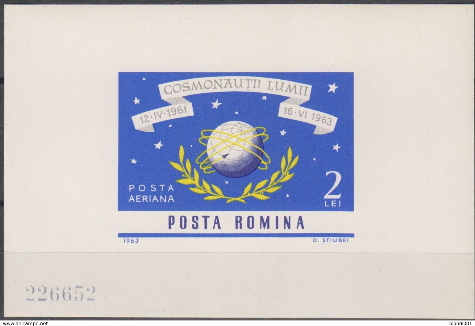 SPACE - ROMANIA - S/S Imp. MNH - Andere & Zonder Classificatie