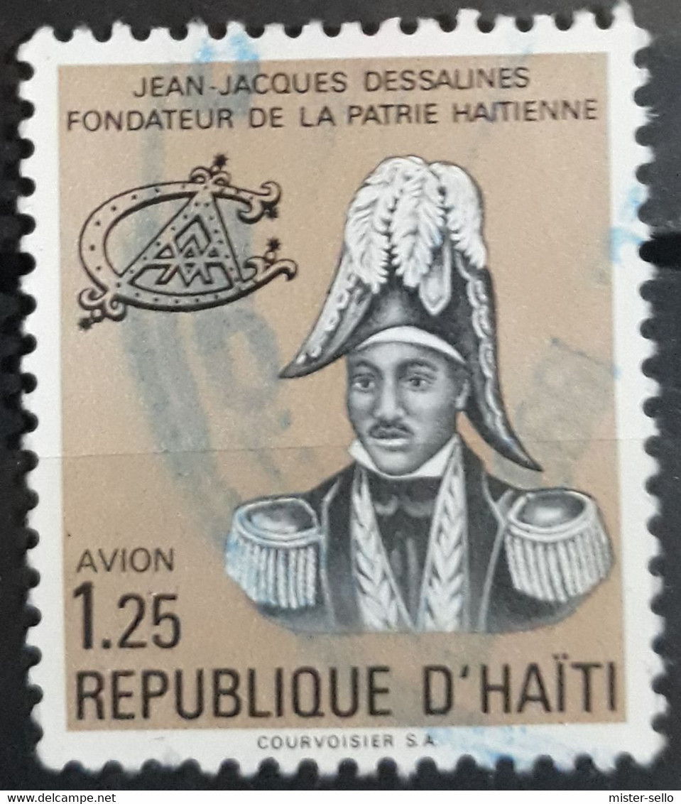 HAITI 1982 Airmail - Jean-Jacques Dessalines Commemoration, 1760-1806. USADO - USED. - Haiti