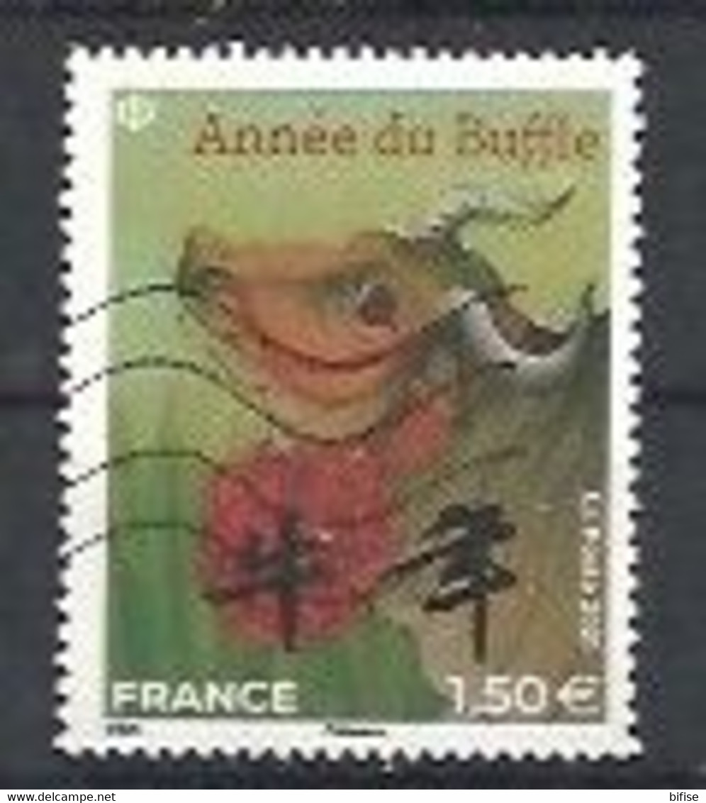 FRANCIA 2021 - Année Du Buffle - Grand Format - Cachet Vague - Gebruikt