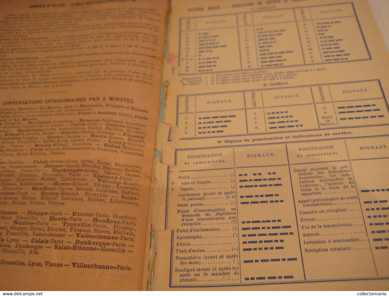 Calendrier Almenach c1893 Indicateurs et Nomenclature Télégraphiques & TELEPHONE de France et colonies 21cmX14cm