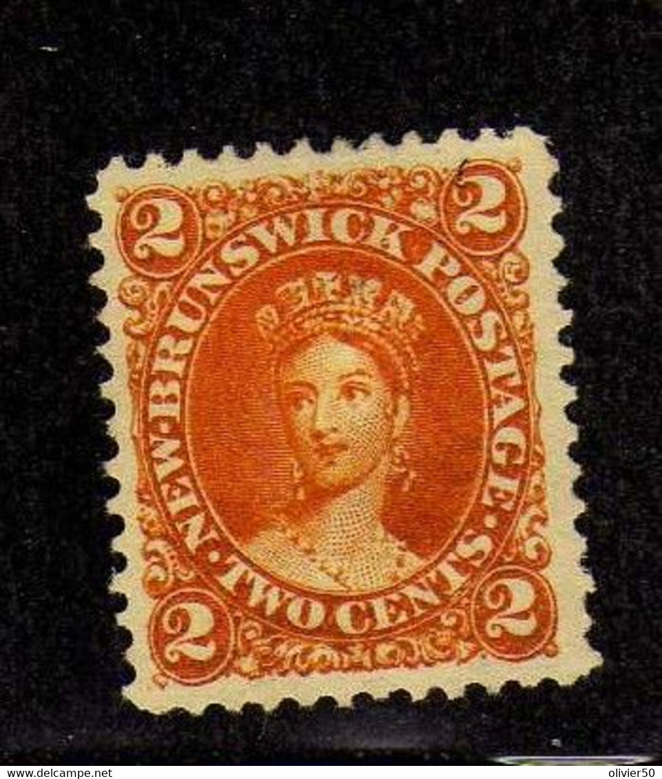 Nouveau-Brunswick (1860-63) -  2 C.  Victoria  - Neuf* - MH - Nuevos