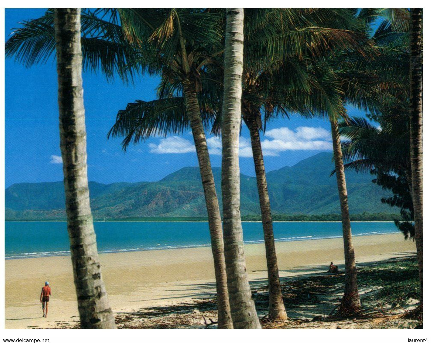 (NN 12) Australia - QLD - Port Douglas 4 Mile Beach (with Bird Stamp) - Far North Queensland