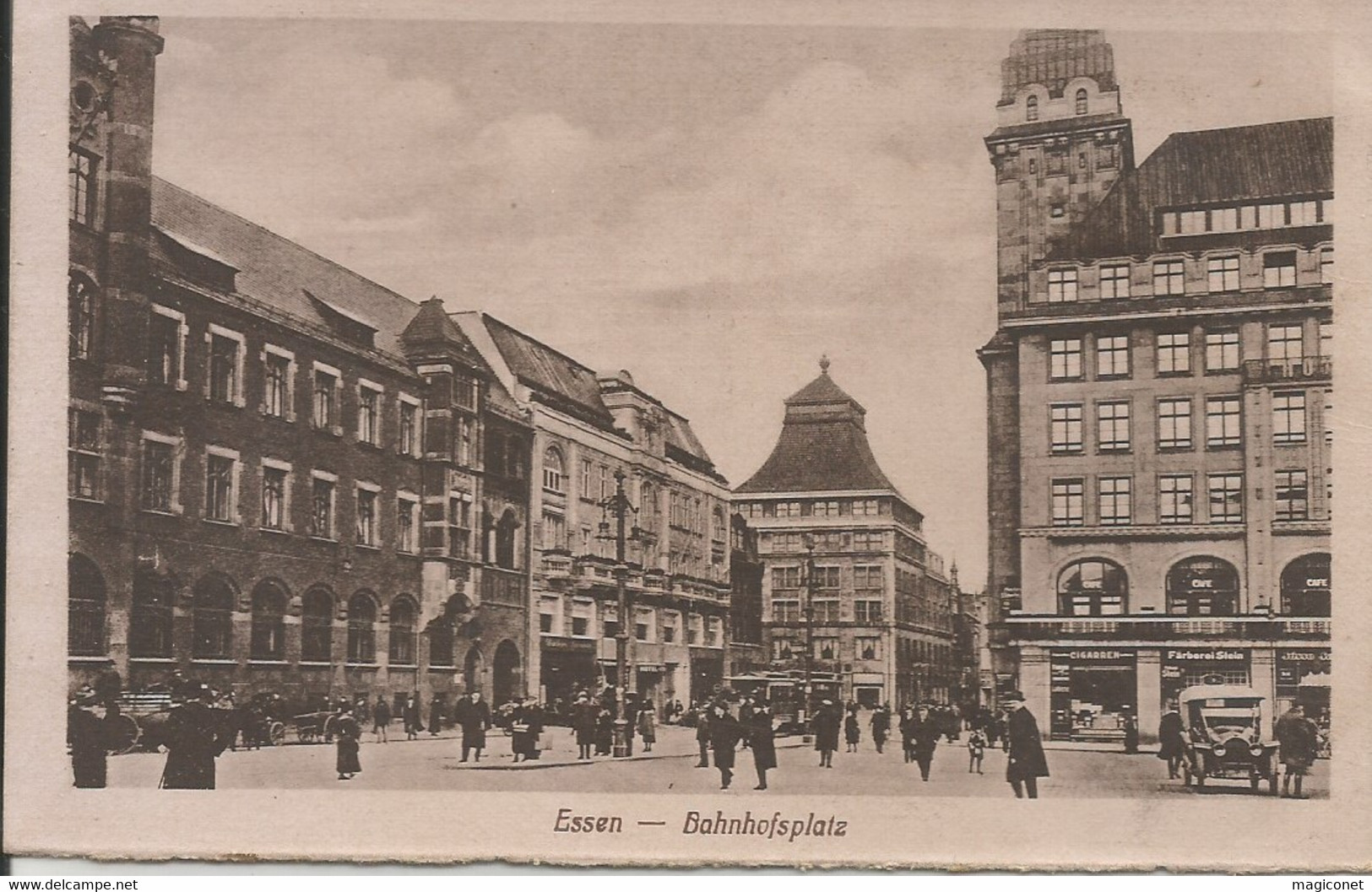 CPA - Essen - Banhofsplatz - Pirmasens