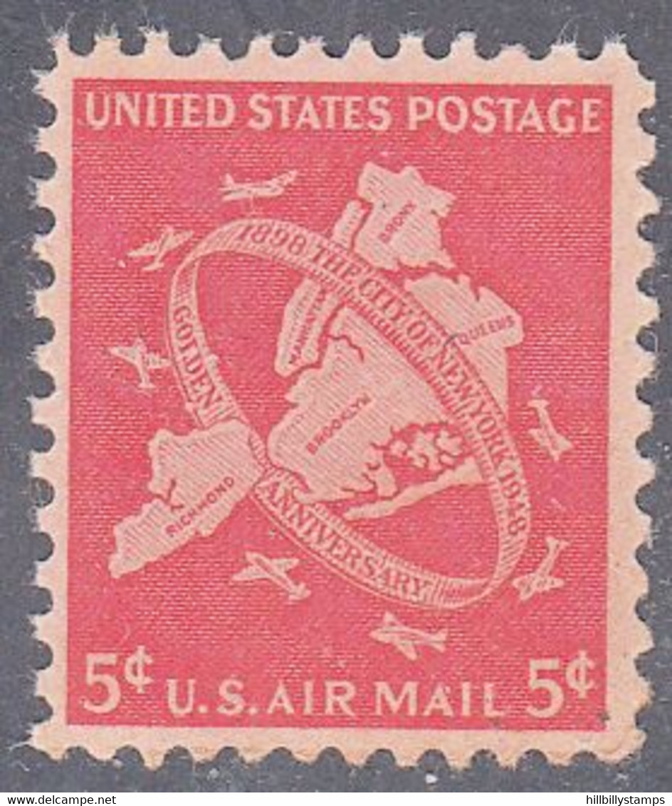 UNITED STATES     SCOTT NO  C38    MNH    YEAR  1948 - 2b. 1941-1960 Ungebraucht