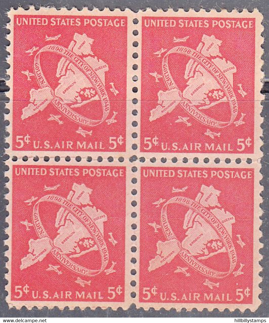 UNITED STATES     SCOTT NO  C38    MNH    YEAR  1948 - 2b. 1941-1960 Nuovi