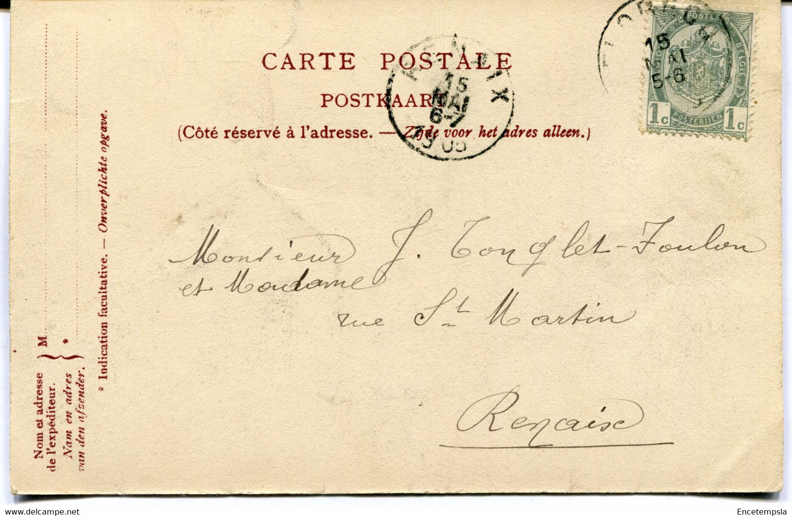 CPA - Carte Postale - Belgique - Flobecq - Mont De Rhodes - La Cabane Sylvie  - 1905 (AT16583) - Vloesberg