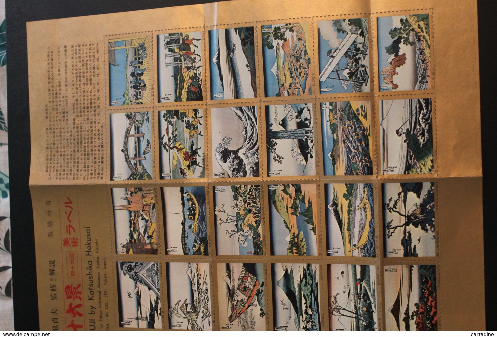 46 Vignettes Neuves du Japon Mont Fuji - Japan - The 46 Views of Mount FUJI by Katsushika Hokusai