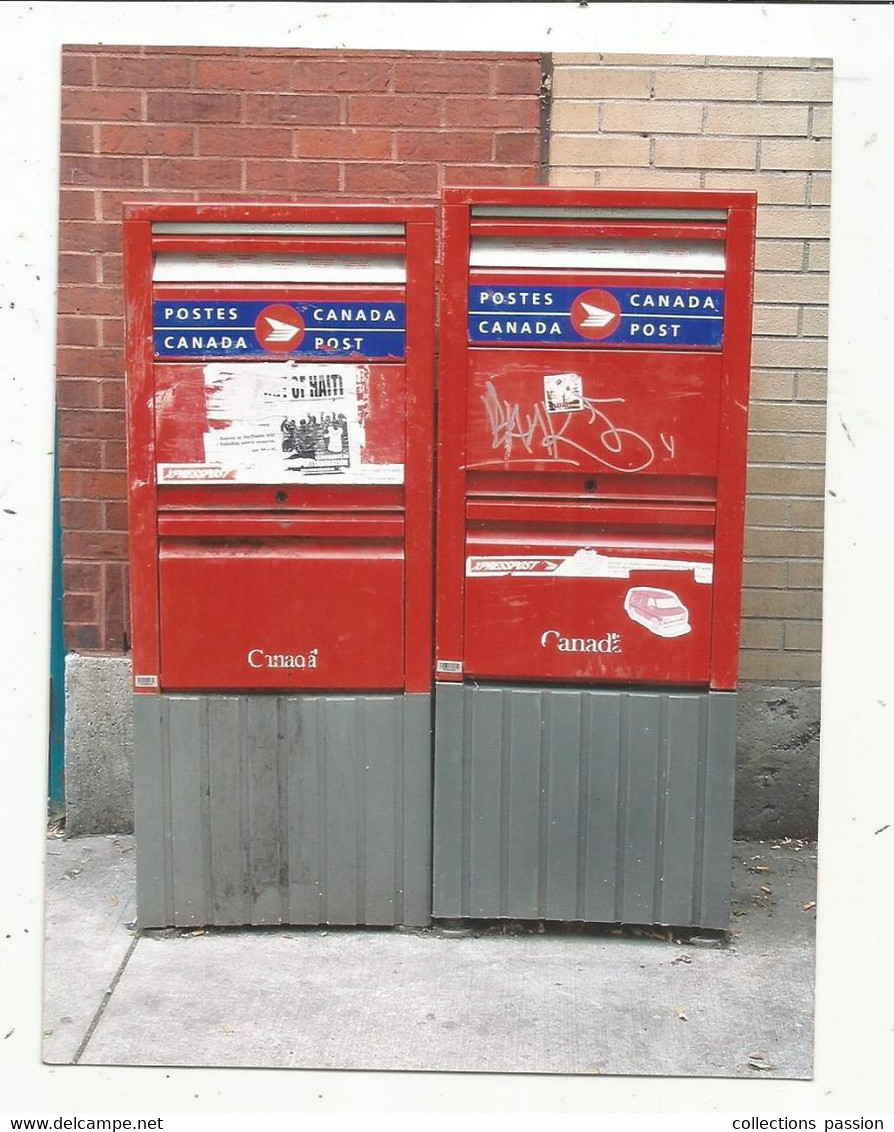 Photographie , Boites à Lettres,  CANADA POSTE , POST CANADA ,150 X 115 Mm, 2005 - Objets