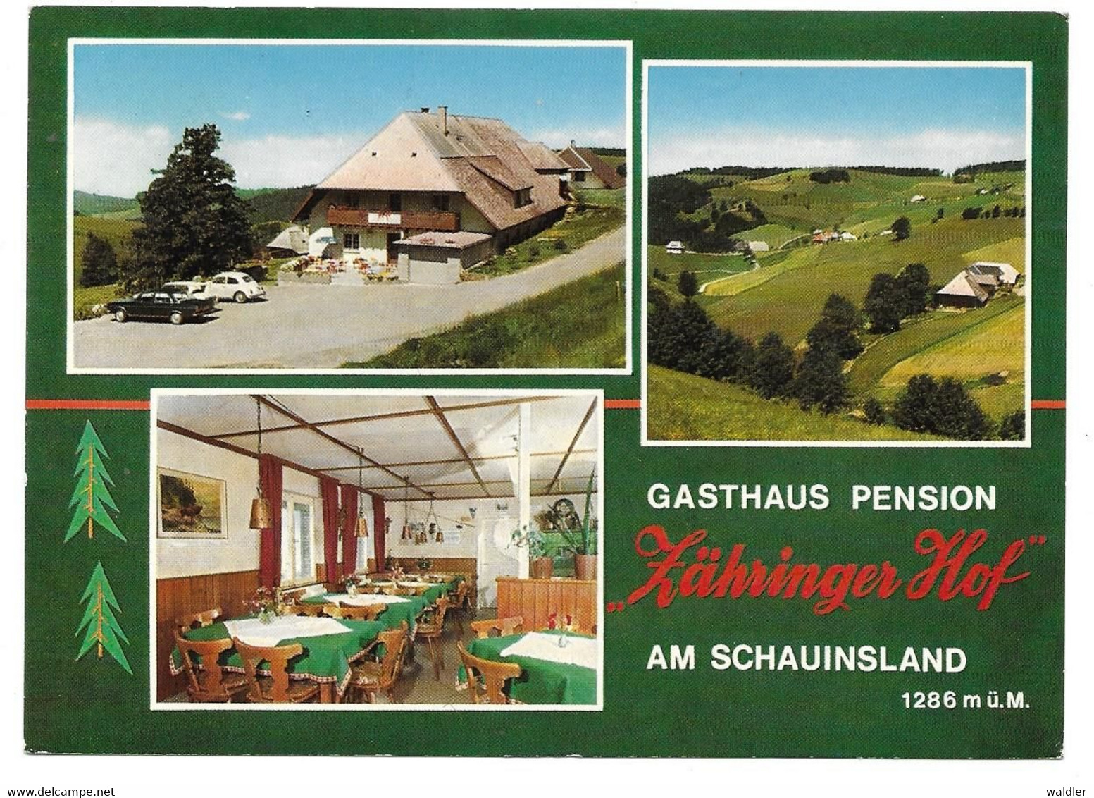 7816  MÜNSTERTAL / SCHWARZWALD, GASTHAUS ZÄHRINGER HOF  1978 - Staufen