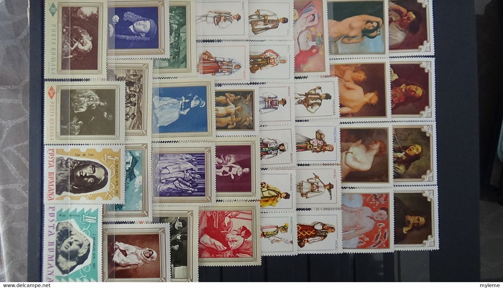 S90 Collection De Roumanie En Timbres **.  A Saisir !!! - Collections (with Albums)