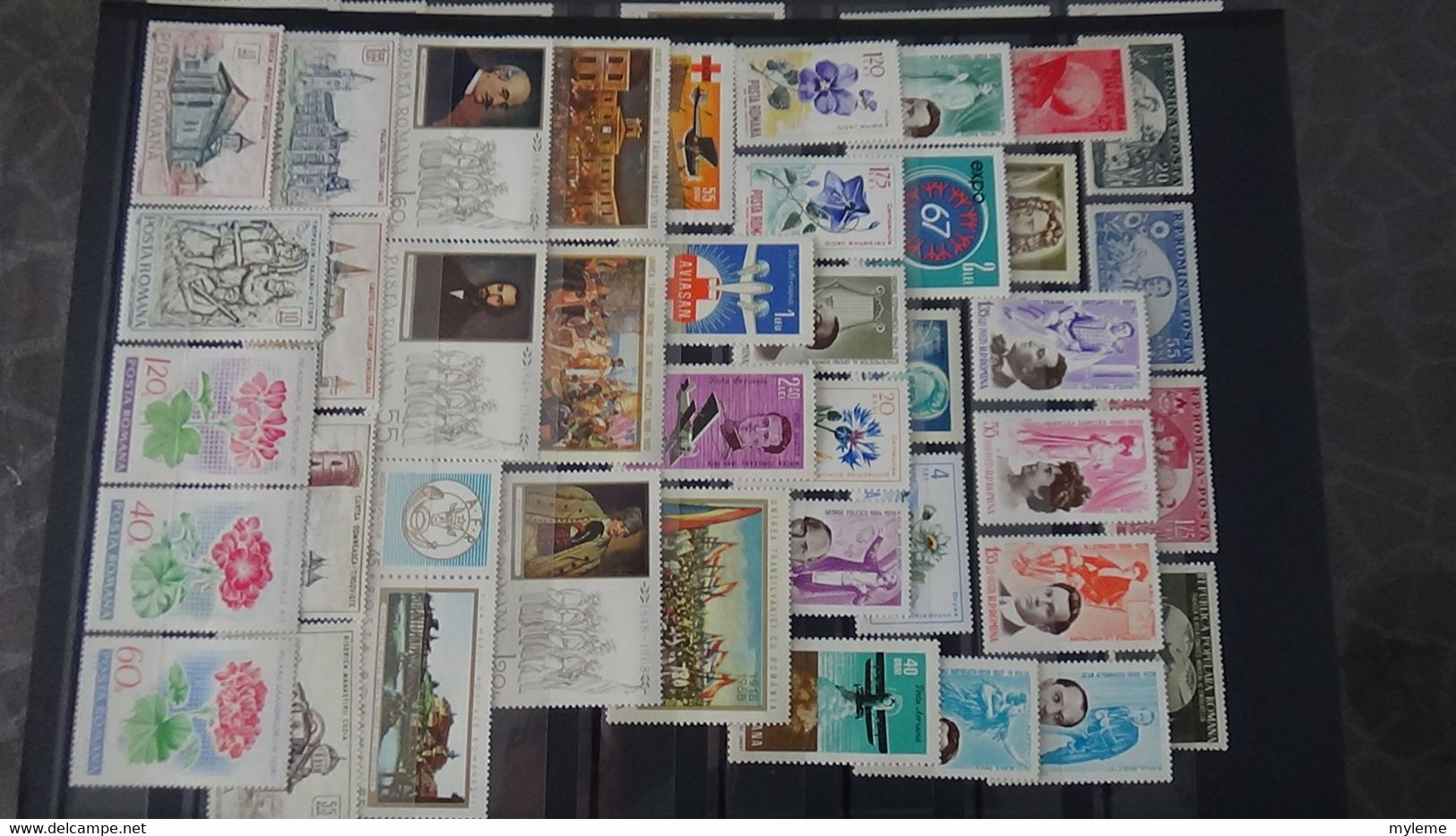 S90 Collection De Roumanie En Timbres **.  A Saisir !!! - Collections (with Albums)