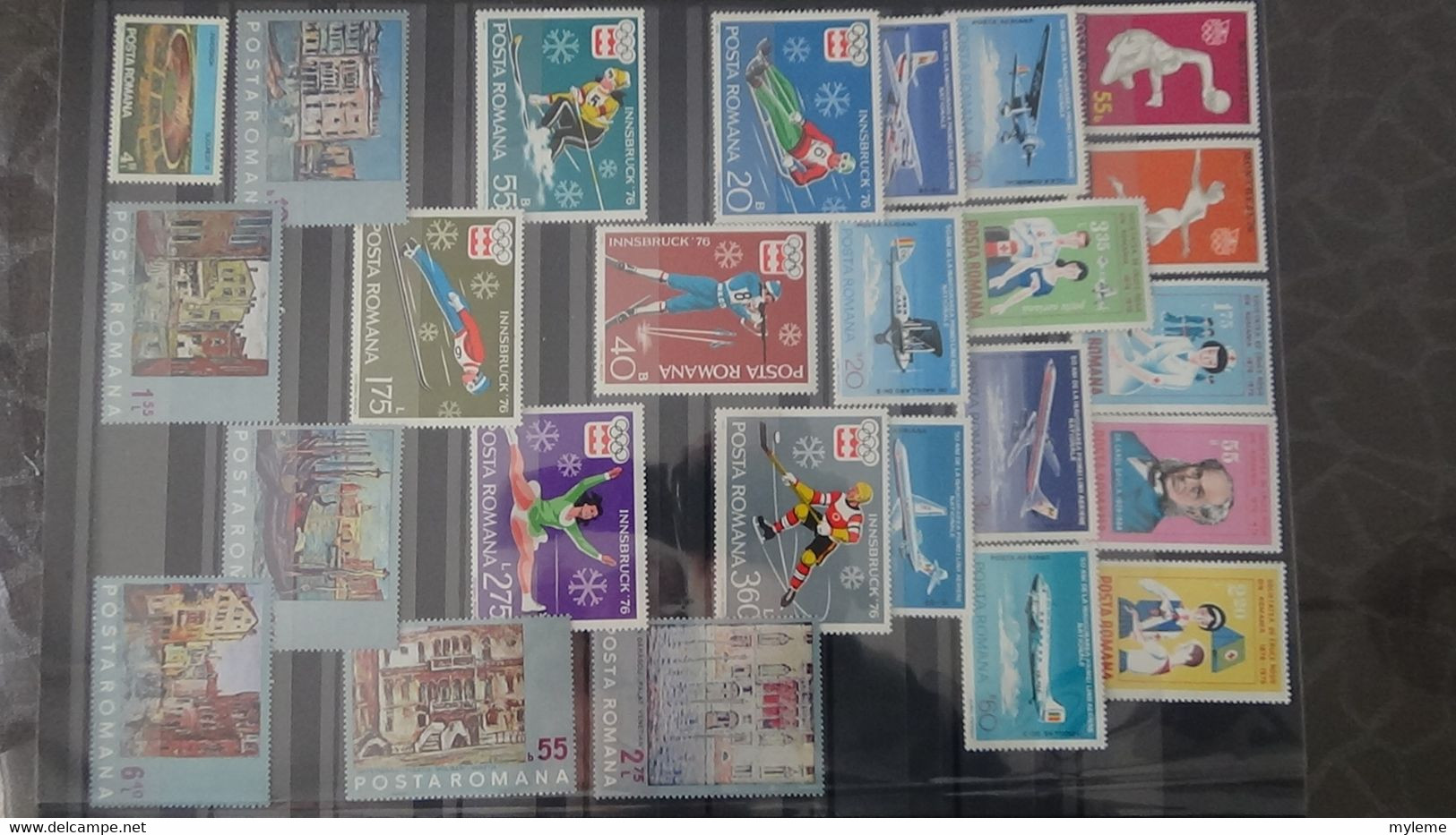 S90 Collection de Roumanie en timbres **.  A saisir !!!