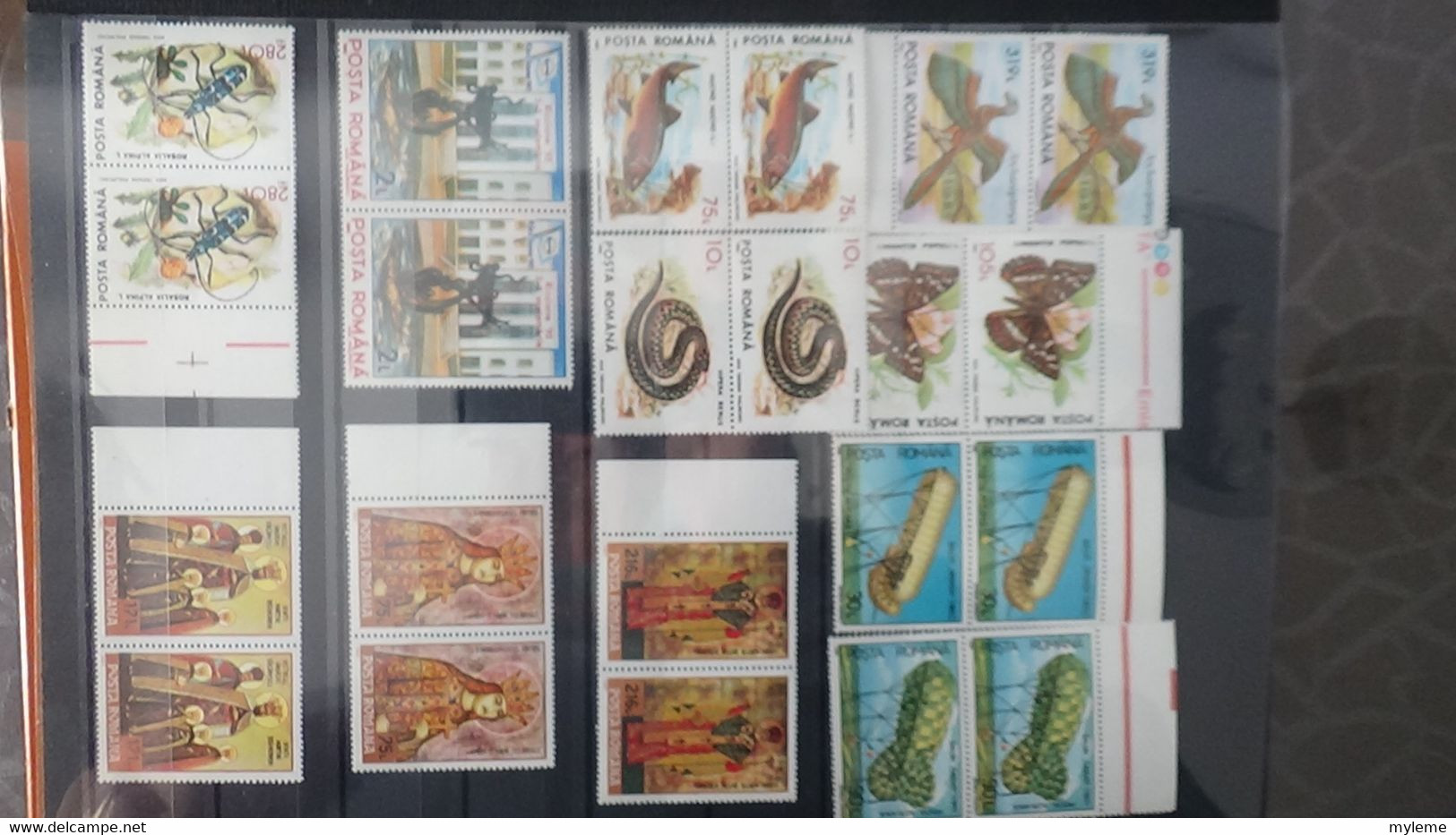 S90 Collection de Roumanie en timbres **.  A saisir !!!