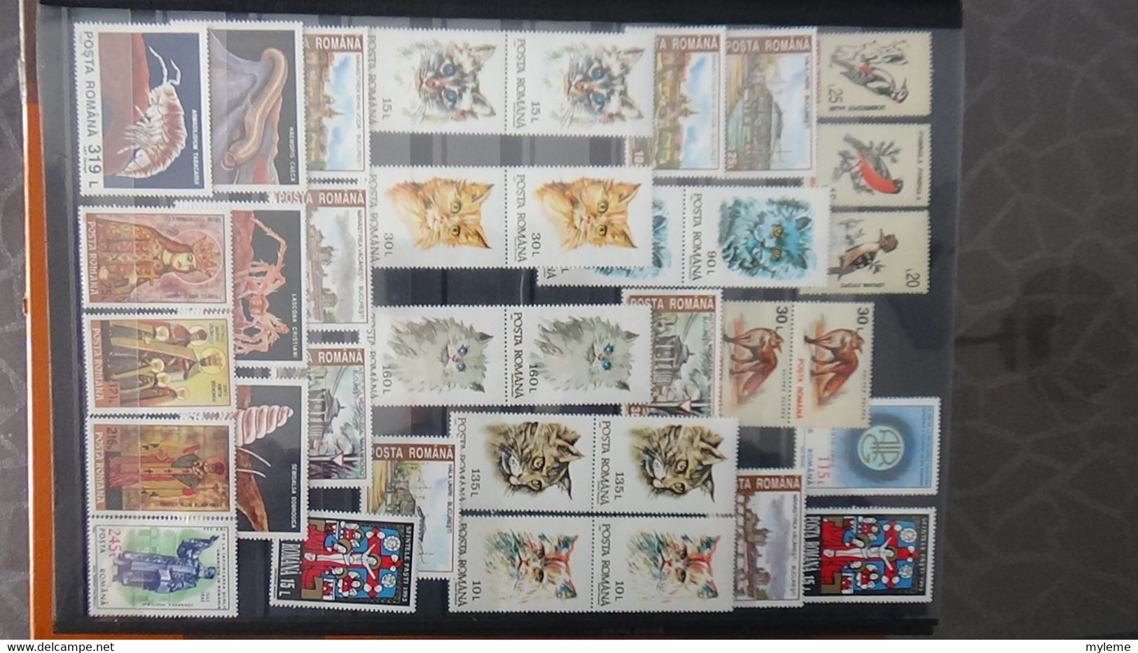 S90 Collection de Roumanie en timbres **.  A saisir !!!