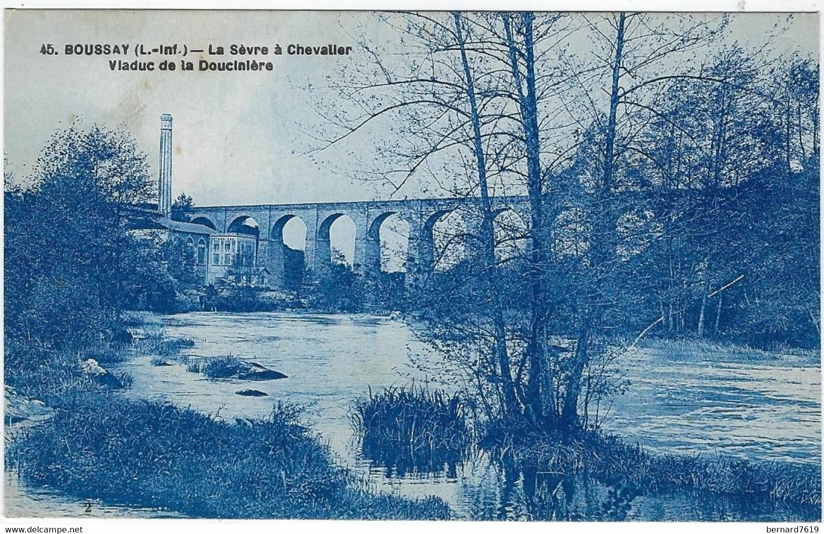 44  Boussay  -  La Sevre A Chevalier - Viaduc De La Douciniere - Boussay