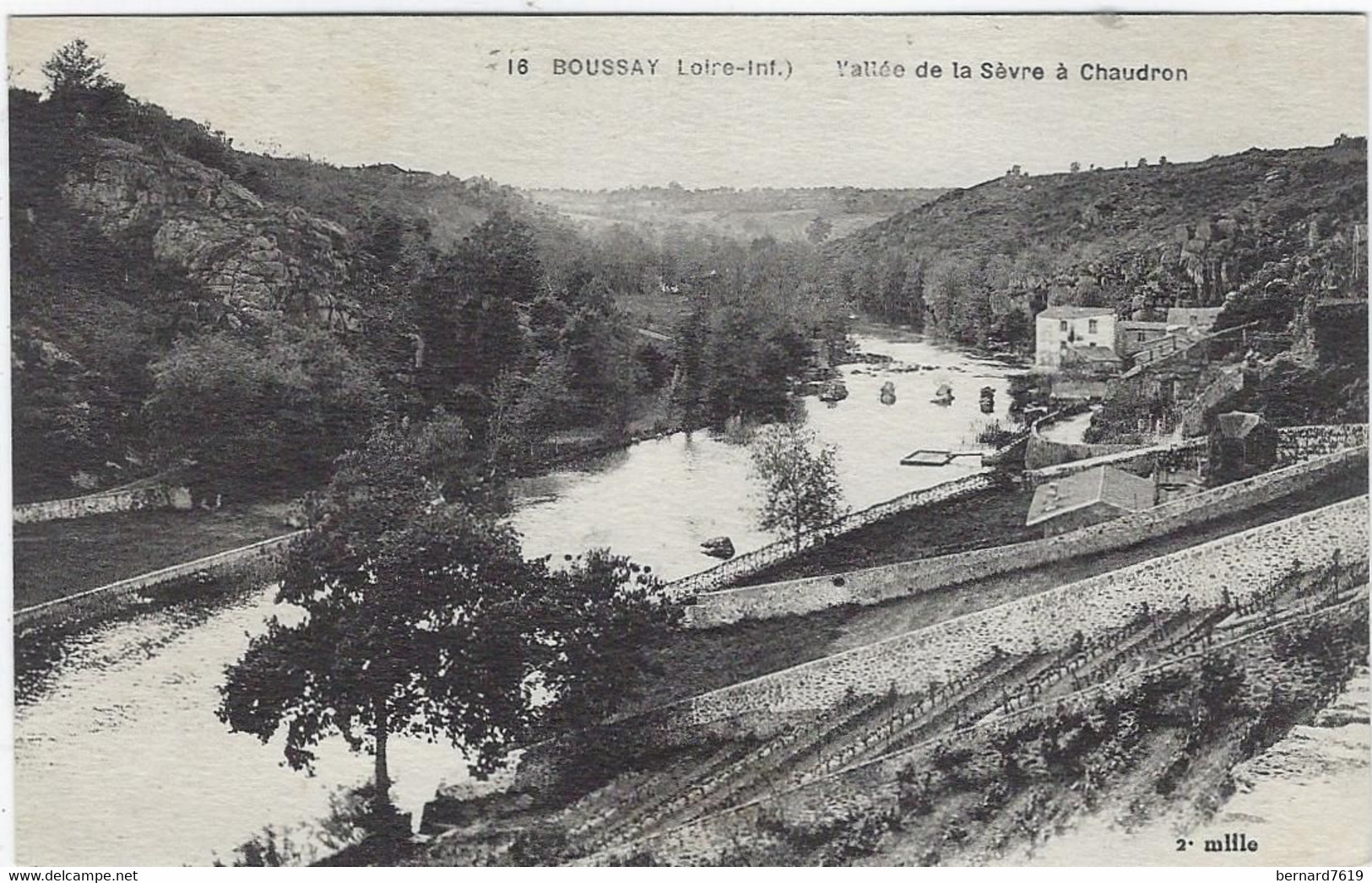 44  Boussay  -   Vallee De La Sevre , Barrage De  Chaudron - Boussay