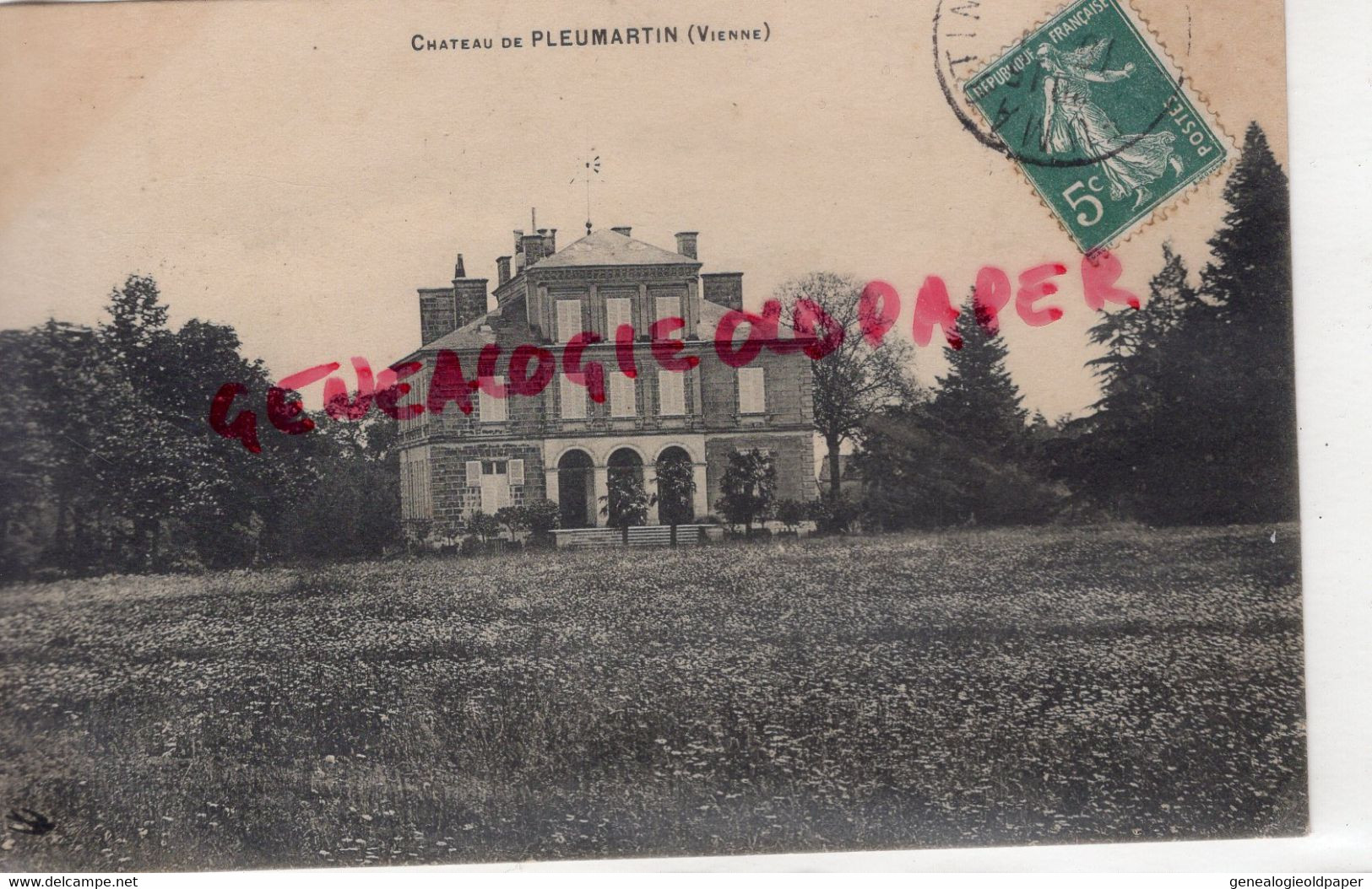 87- PLEUMARTIN - CHATEAU  - VIENNE - Pleumartin