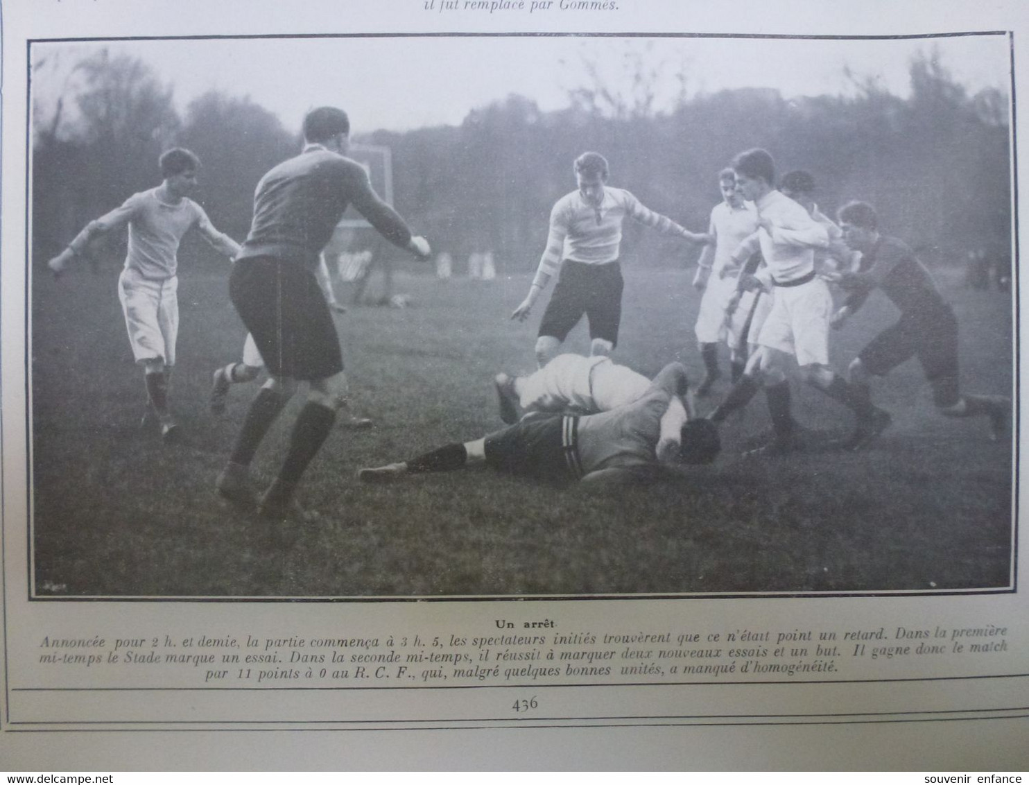 Dirigeable Verdun Patrie Chasse à Courre à Bonnelles Stade Français Racing Rugby - 1900 - 1949