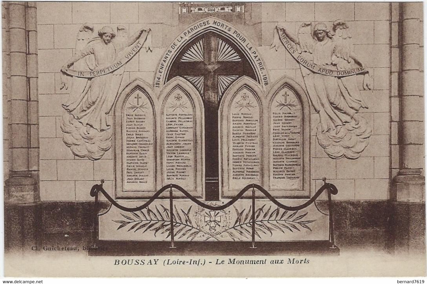 44  Boussay  -  Le Monument  Aux Morts - Boussay