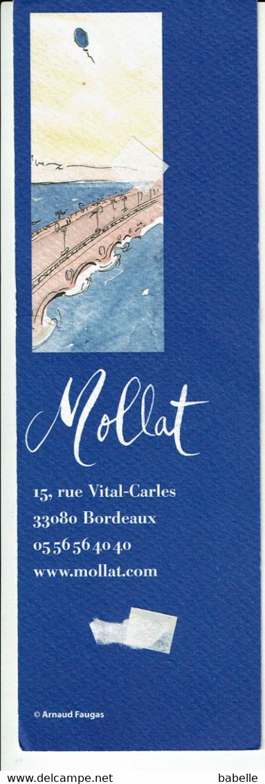 MP " MOLLAT " Bordeaux - Bookmarks