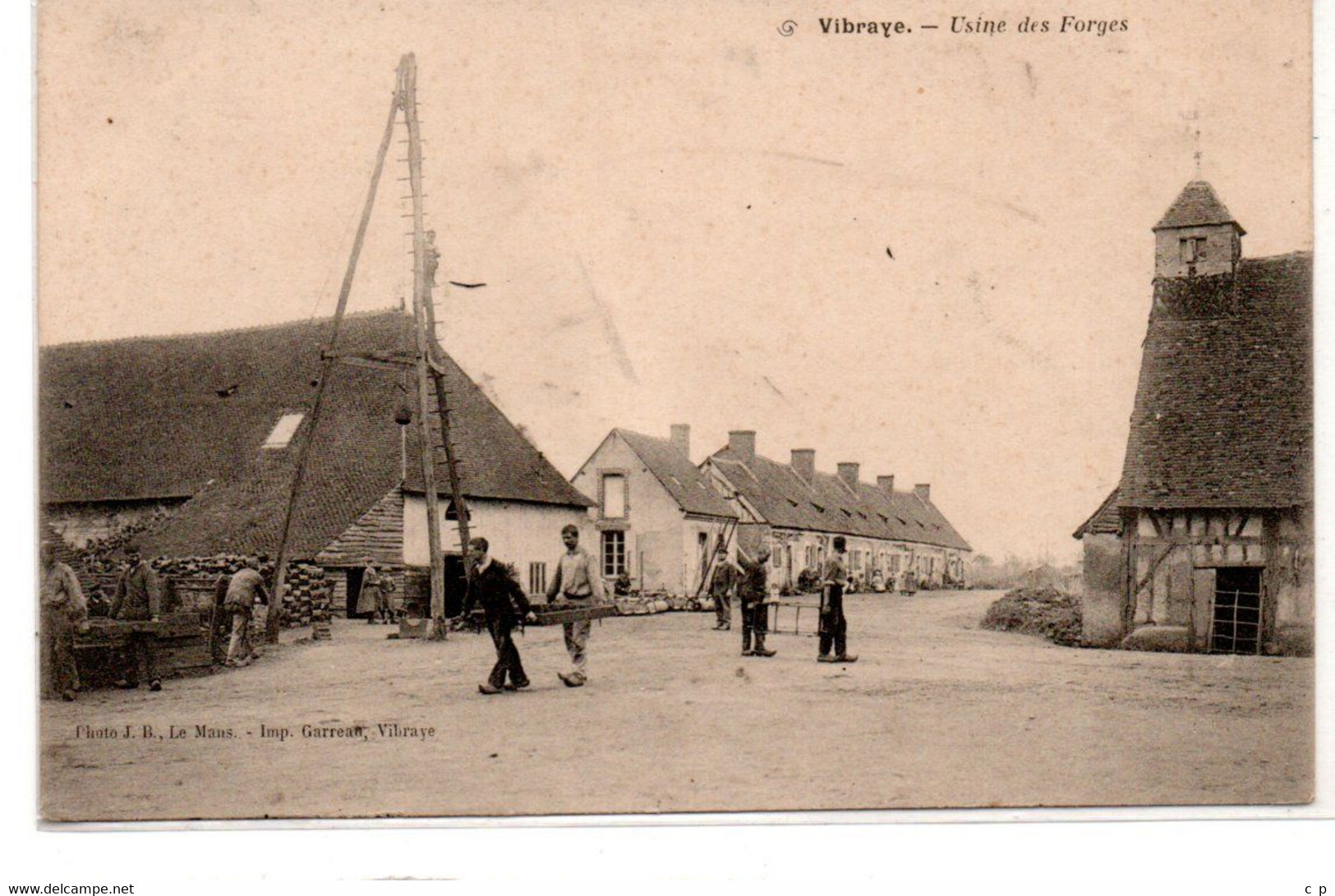 Vibraye - Usine Des Forges   - CPA° - Vibraye