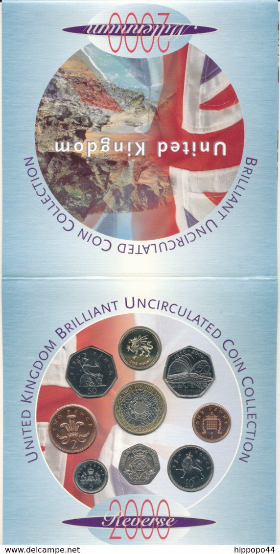 Grande-Bretagne United Kingdom, 2000 Millennium Brilliant Uncirculated Coin Collection - Nieuwe Sets & Proefsets
