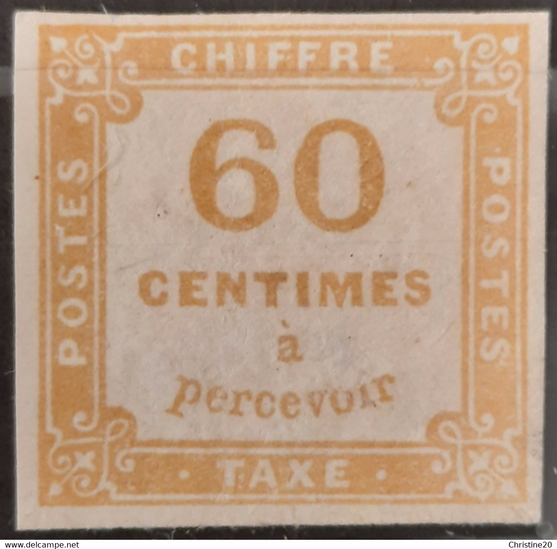 France 1871 N°8 * TB  Cote 800€ - 1859-1959 Postfris