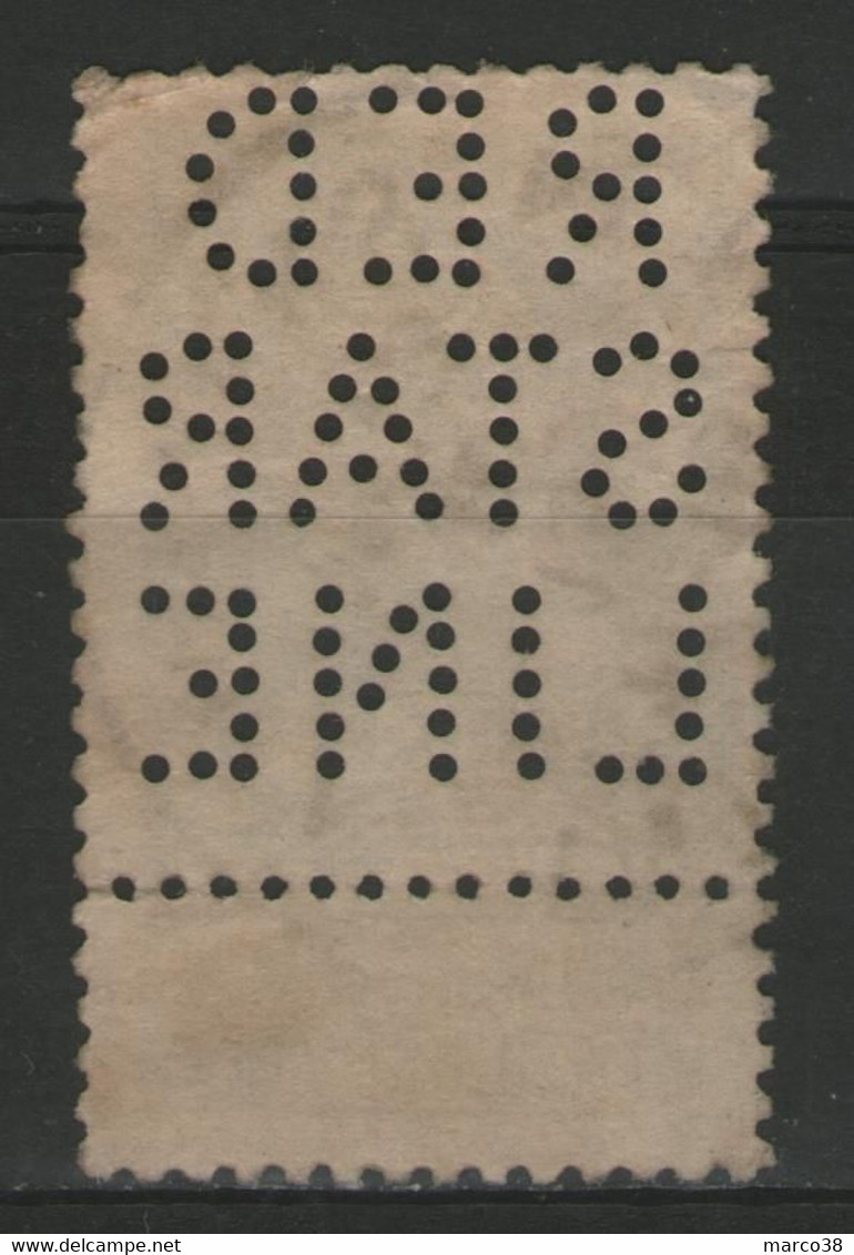 BELGIQUE:  N°78 Oblitéré Et Perforé "RED STAR LINE" - 1863-09