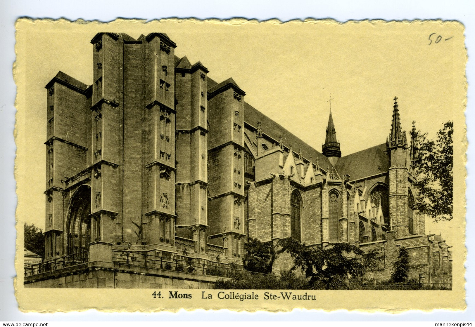 Mons - La Colléiale Sainte-Waudru - Mons