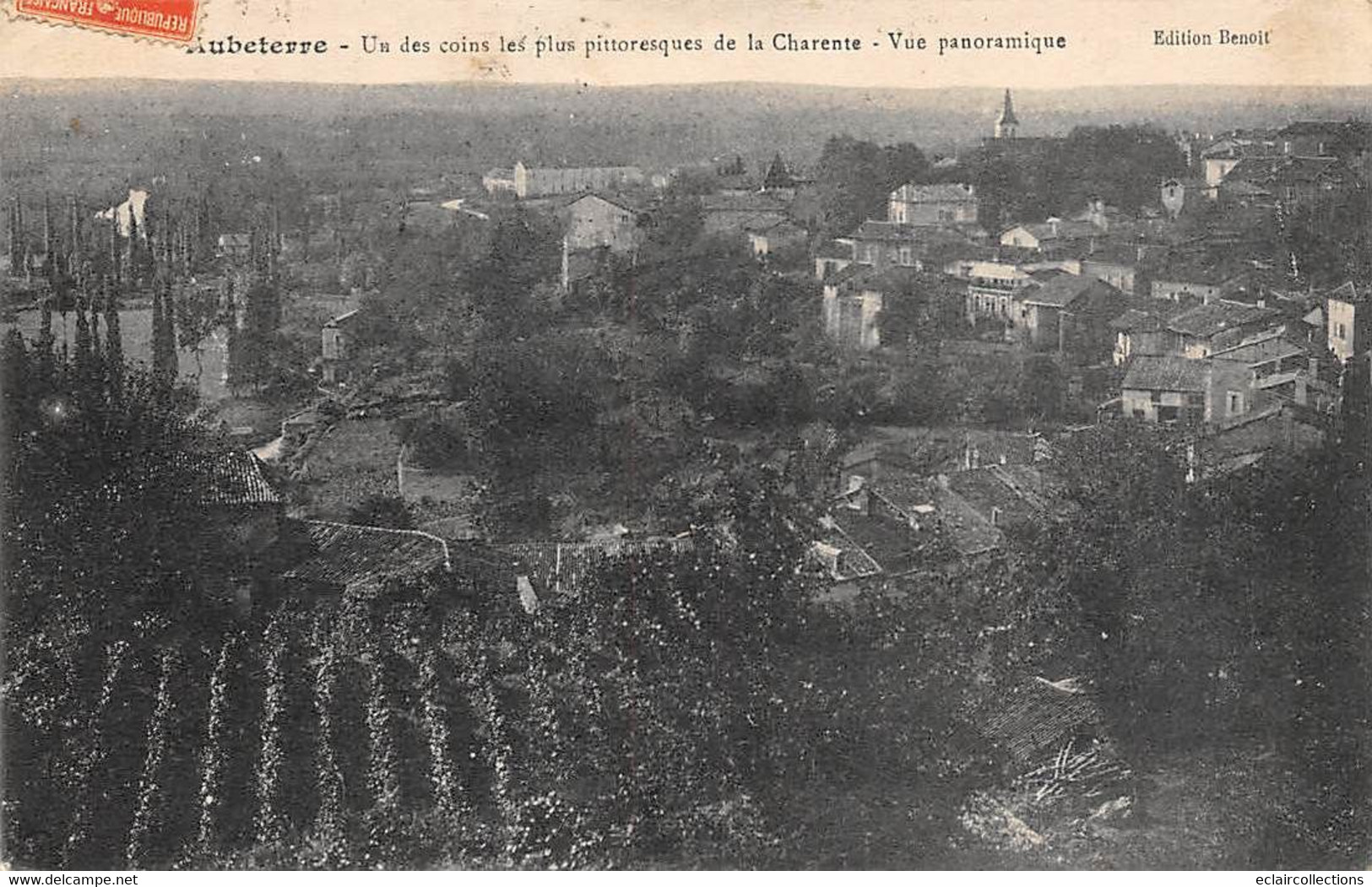 Aubeterre     16        Vue Panoramique       (voir Scan) - Altri & Non Classificati