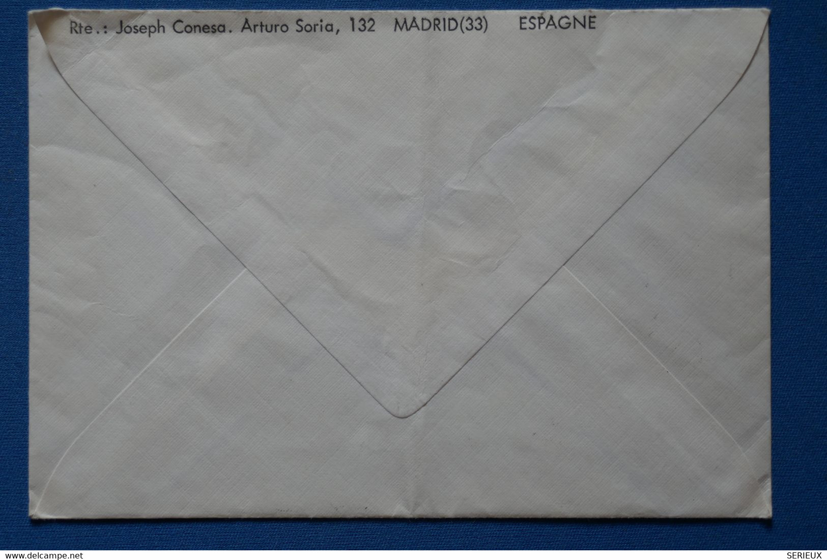 P24 ESPAGNE BELLE LETTRE RECOM. 1979   POUR  PARIS FRANCE+ AFFRANCHISSEMENT INTERESSANT - Cartas & Documentos