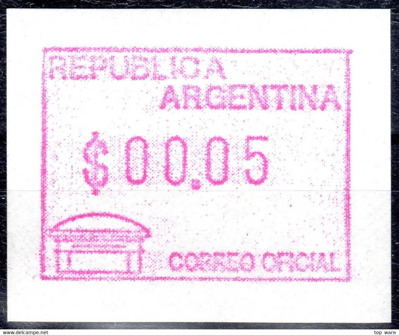 1995-2003 Argentinien Argentina ATM 1-3 / Komplett Postfrisch / FRAMA Stamps Automatenmarken Etiquetas Automatici - Viñetas De Franqueo (Frama)