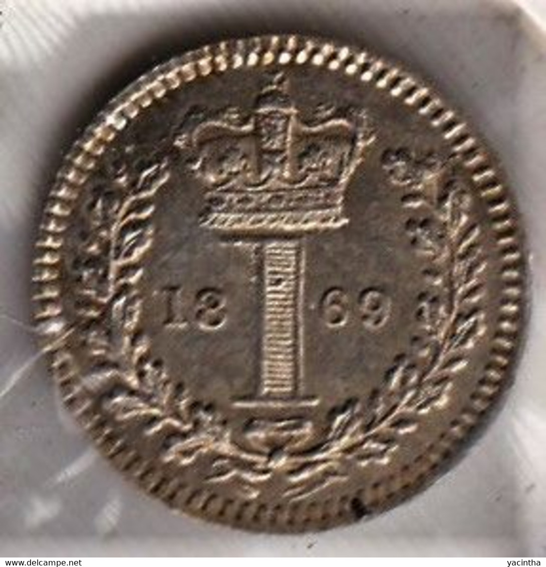 @Y@    Groot Britannie  1 Penny  1869    (4950) - Andere & Zonder Classificatie