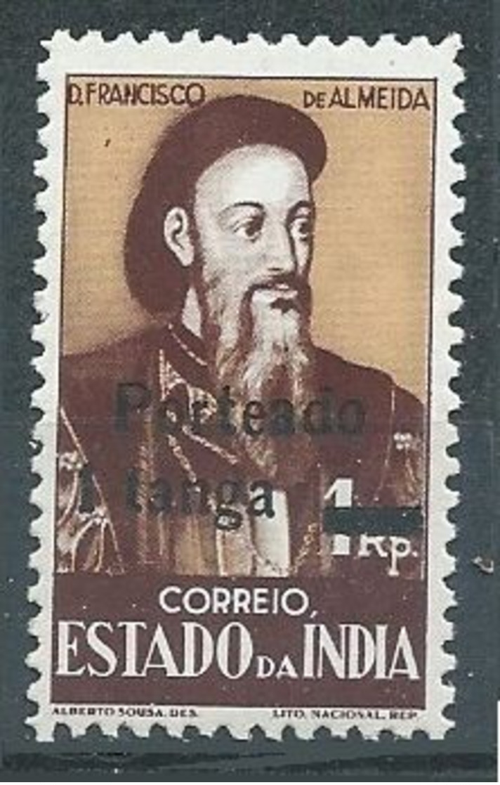 Inde Portugaise Timbres-taxe YT N°48 Francisco De Almeida Surchargé Porteado Neuf ** - India Portoghese