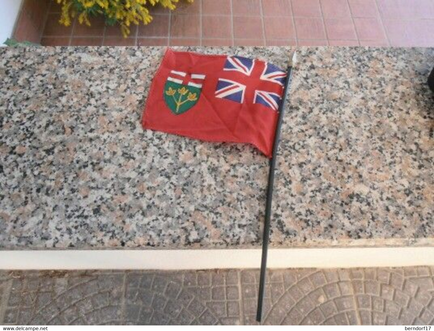 BANDIERINA CANADESE - STATO ONTARIO - Flaggen