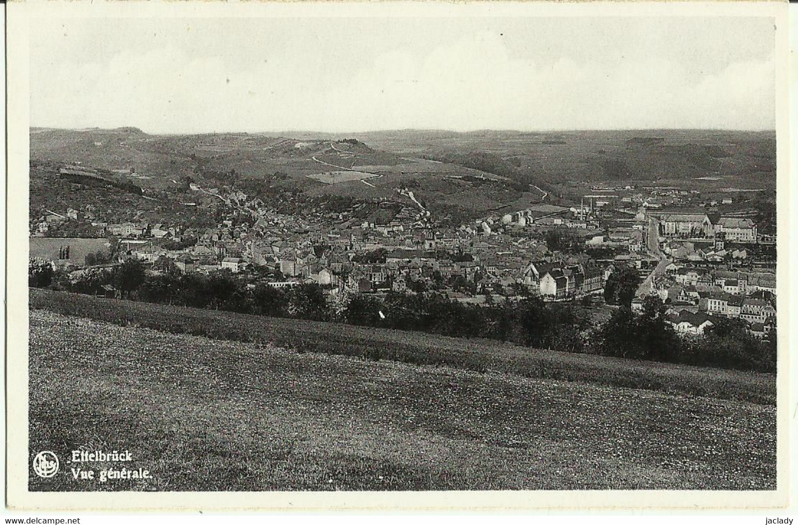 Ettelbrück  -- Vue Générale.    ( 2 Scans) - Ettelbrück