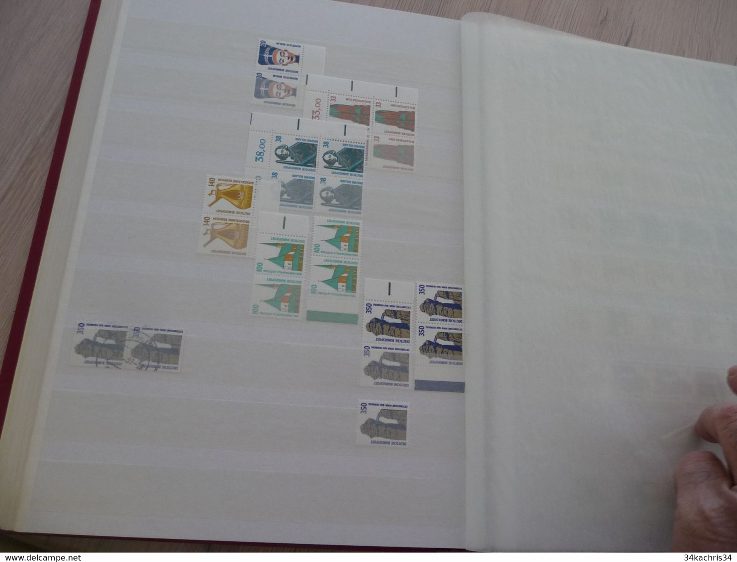 Allemagne Deutschland stock année 1988 à 990 surtout neuf carnet planche et multiple