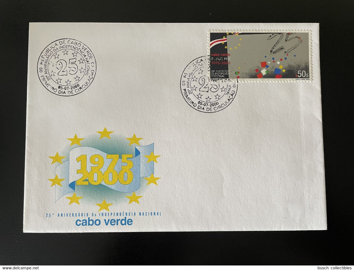 Cape Kap Verde Cabo Verde 2000 Mi. 773 FDC Independencia Nacional Independance Unabhängigkeit Drapeau Flag Fahne - Kaapverdische Eilanden