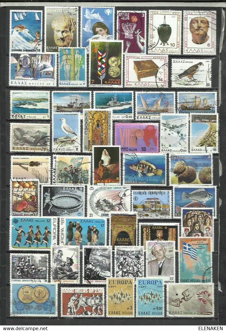 G870B-SELLOS GRECIA SIN TASAR,SIN REPETIDOS,ESCASOS. -GREECE STAMPS LOT WITHOUT PRICING WITHOUT REPEATED. -GRIECHEN - Sammlungen