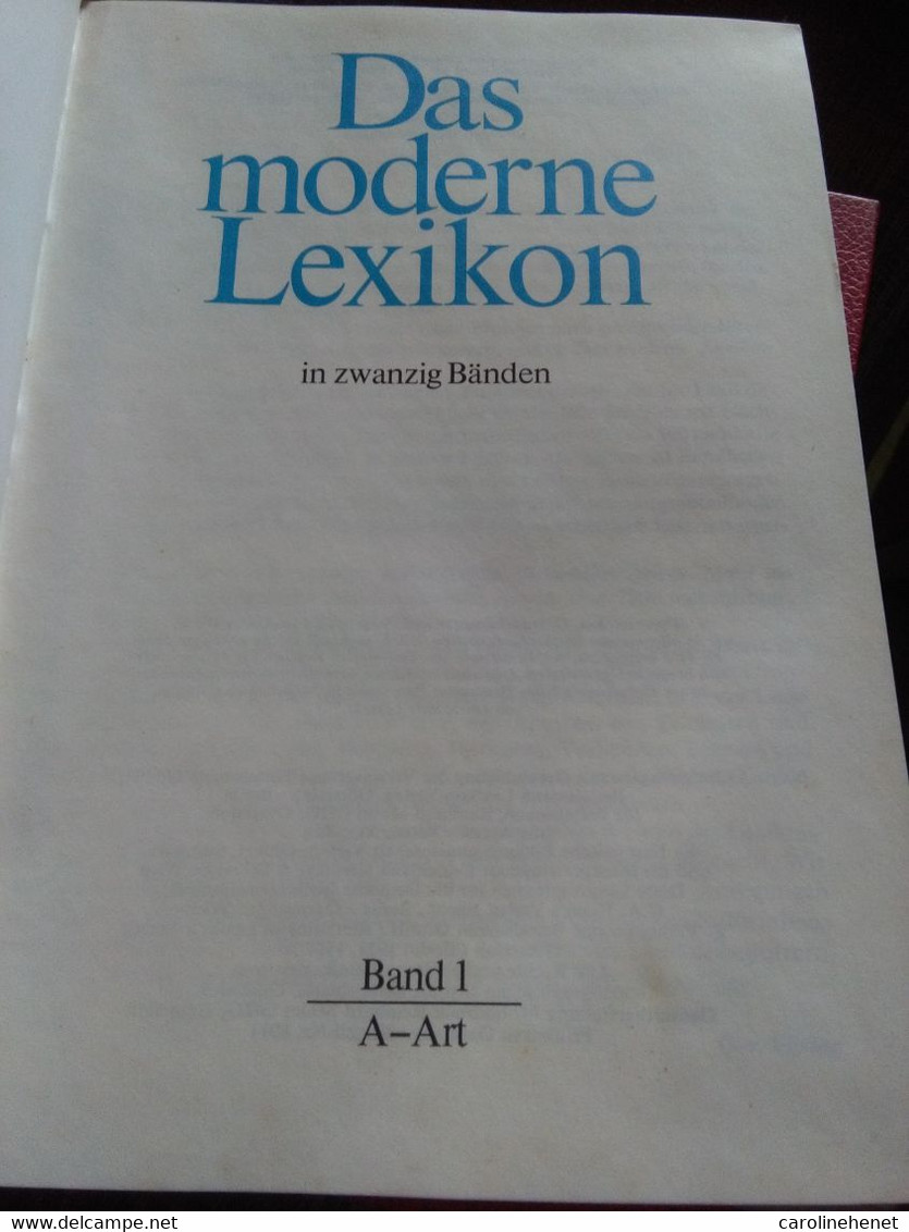 Das Modern Lexikon In 20 Bänden - Lexicons