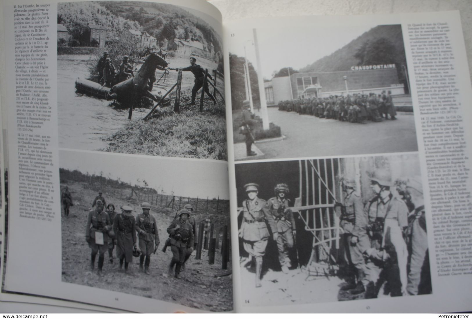 Livre MAI 1940 Campagne 18 jours ABL Ardenne Chasseurs Ardennais Panzer Canal Albert Vinkt Eben Emael Antwerpen Gembloux