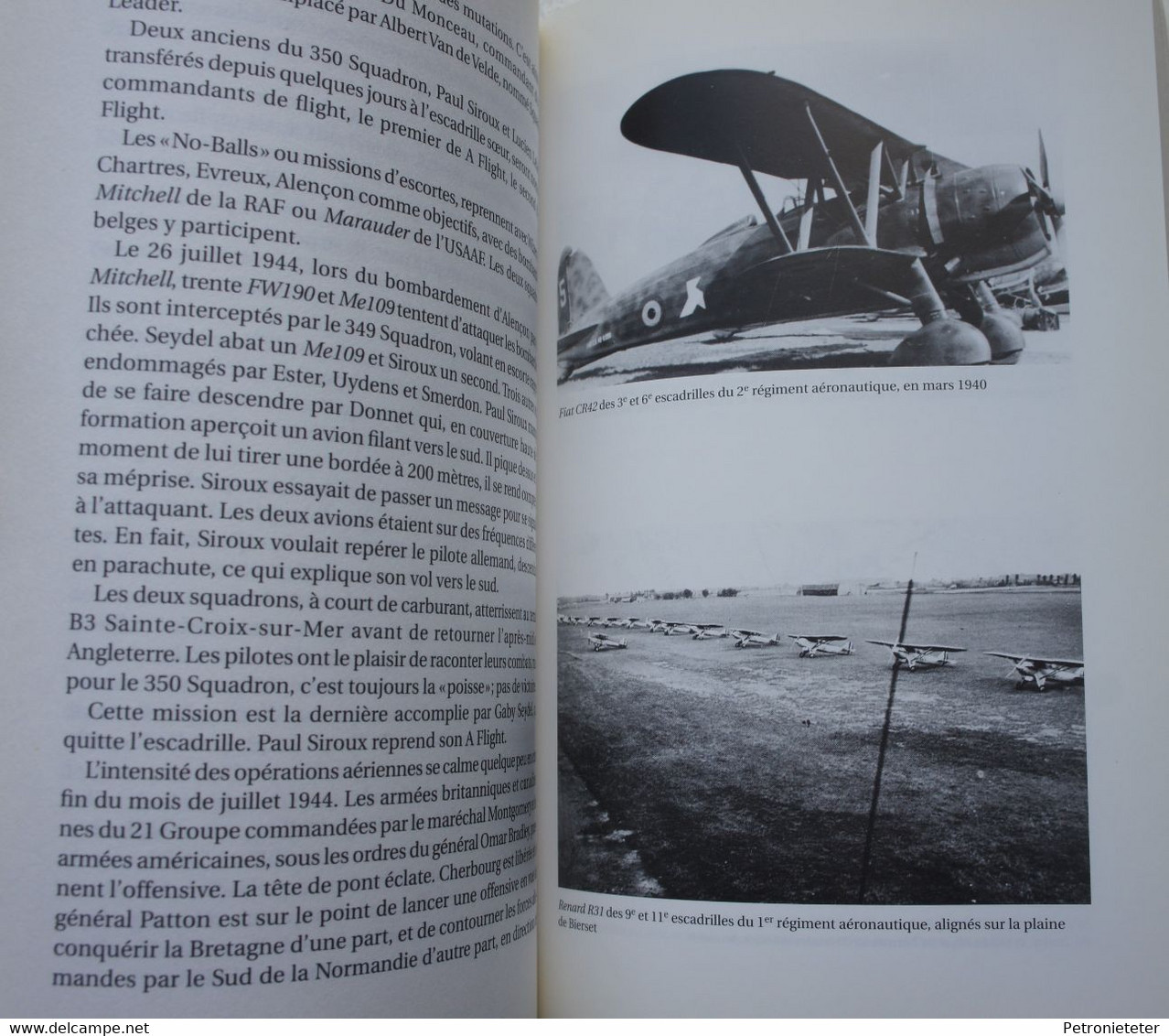 Livre BELGIAN RAF Royal Air Force Aviation Michel DONNET Pilote 350th Squadron Force Aérienne Aviation Militaire WW2