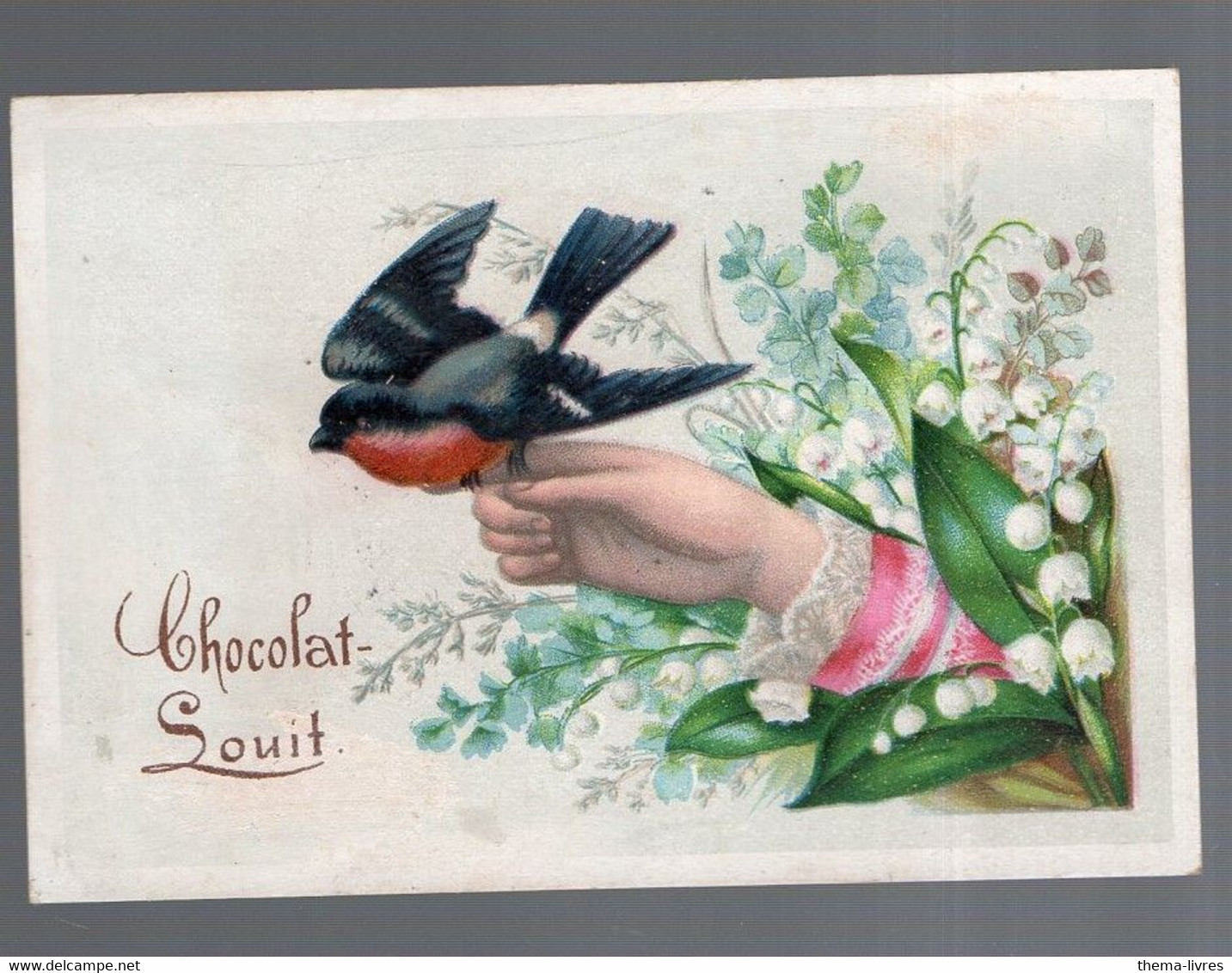 Bordeaux (33 Gironde) Calendrier 1887 CHOCOLAT LOUIT  (PPP28224) - Tamaño Pequeño : ...-1900
