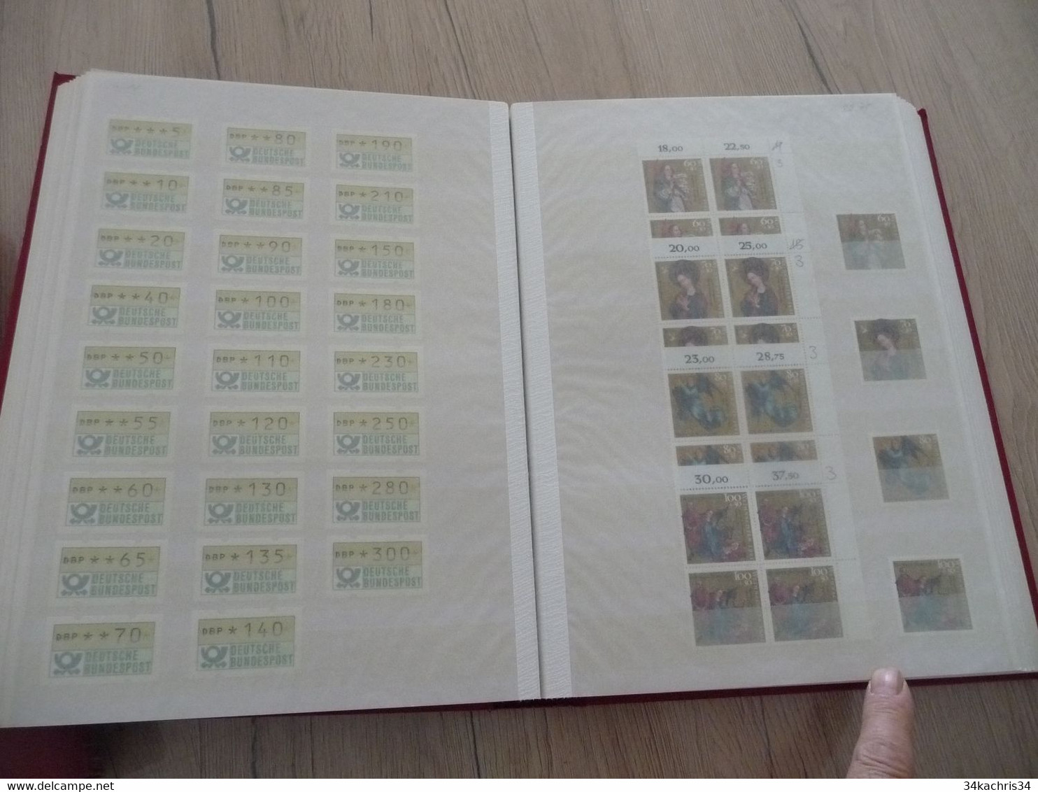 Allemagne Deutschland stock année 1991 à 1992 surtout neuf carnet planche et multiple