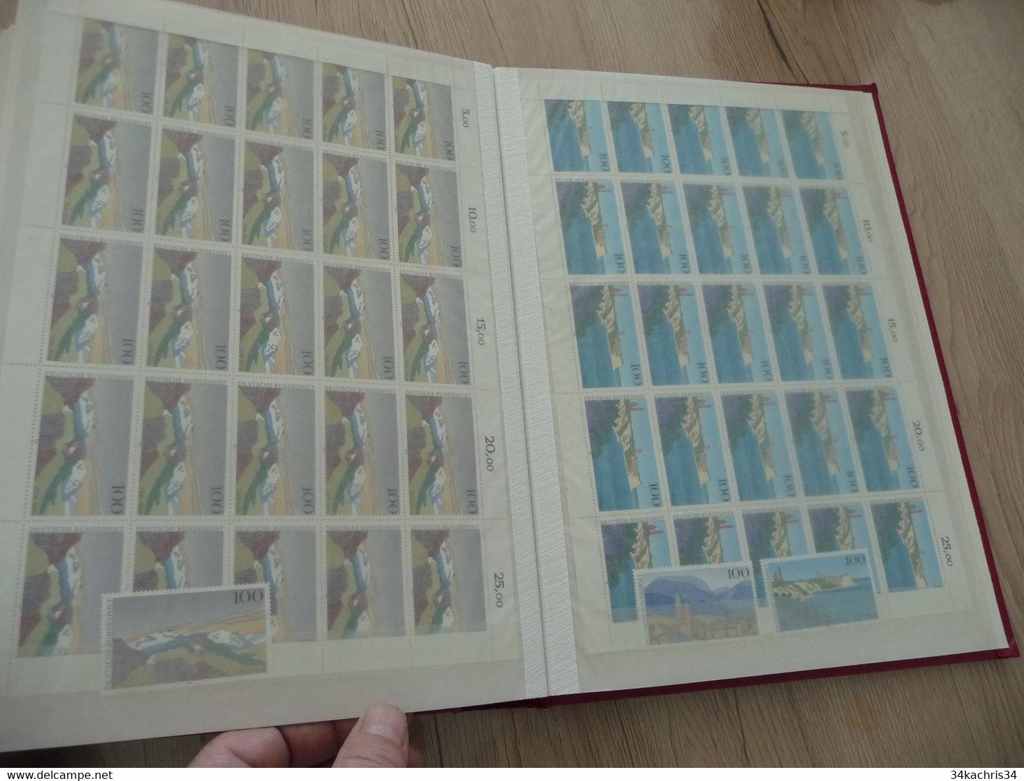 Allemagne Deutschland stock année 1991 à 1992 surtout neuf carnet planche et multiple