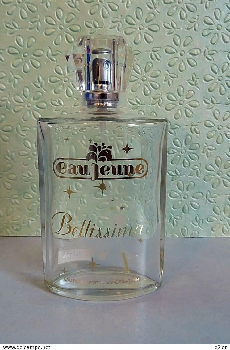 Flacon Spray " BELLISSIMA "   D'EAU JEUNE Eau De Toilette 75 Ml (FL23) - Bottles (empty)