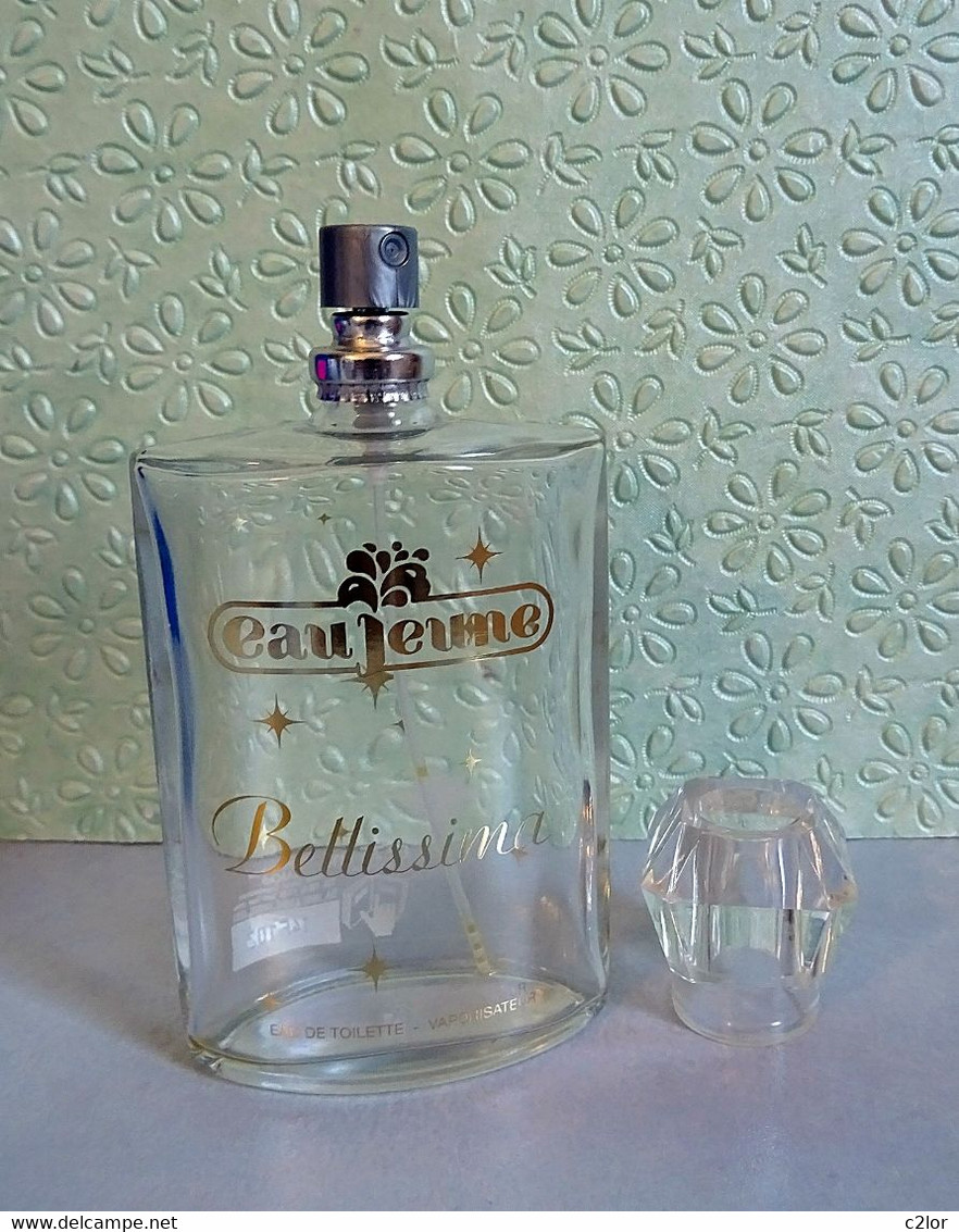 Flacon Spray " BELLISSIMA "   D'EAU JEUNE Eau De Toilette 75 Ml (FL23) - Flakons (leer)