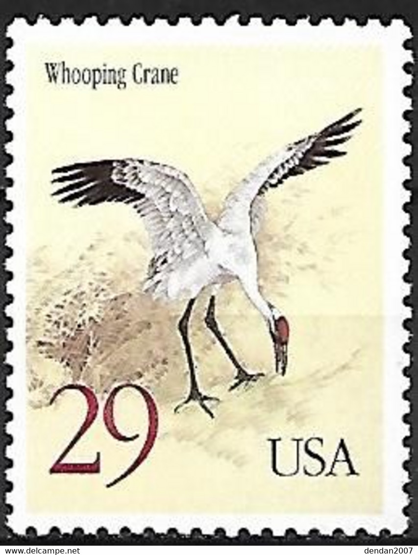 USA - MNH ** 1994 :   Whooping Crane  -  Grus Americana - Kranichvögel